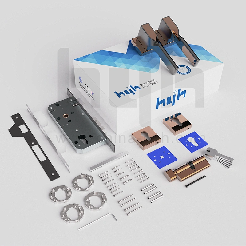 Modern luxury Europe Hotel Bathroom Door Lock